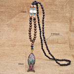 Vintage Ethnic Pendant Necklace