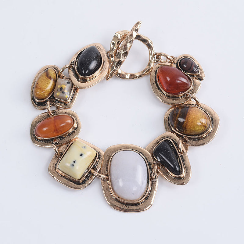 Vintage Natural Stone Bracelet