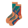 Vintage Color Block Socks