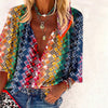 Casual Colorful Blouse