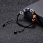 Colorful Beaded Woven Bracelet