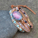 Handmade Colorful Natural Stone Bracelet