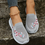 Floral Embroidered Breathable Shoes