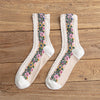 Vintage Ethnic Floral Socks