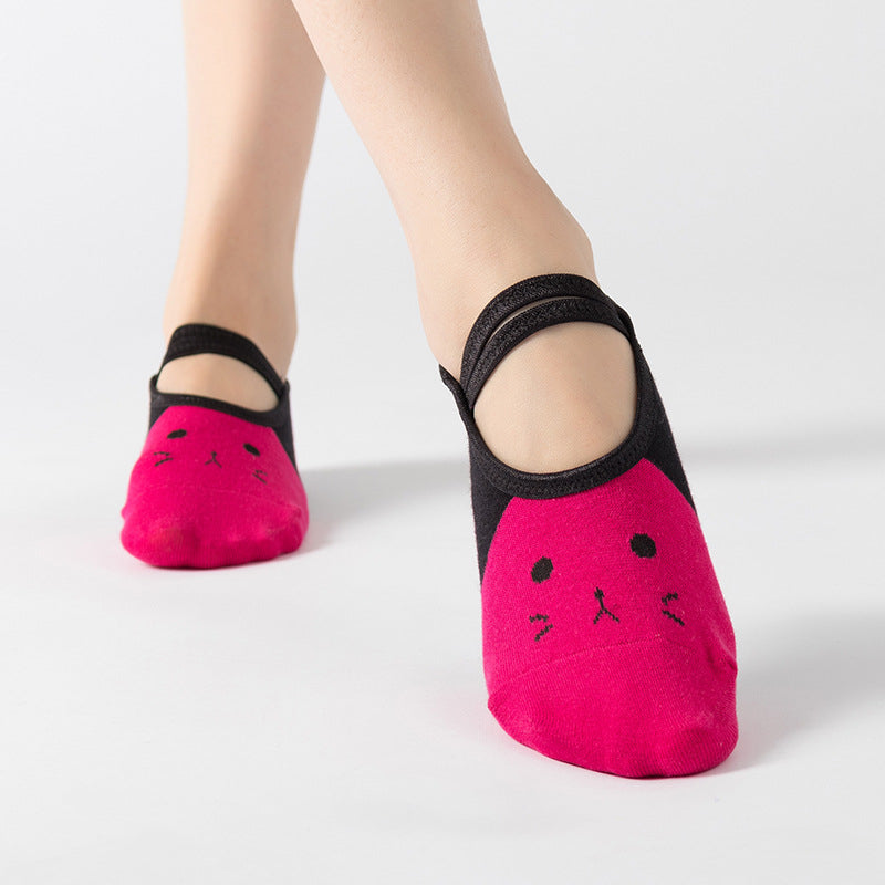Cat Print Non-Slip Socks
