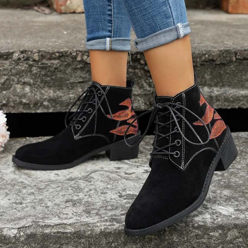Vintage Pointed Toe Boots