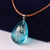 Luminous Water Drop Pendant Necklace
