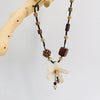 Vintage Hand Woven Floral Necklace