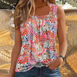 Colorful Floral Tank Top
