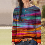 Colorful Casual Sweatshirt