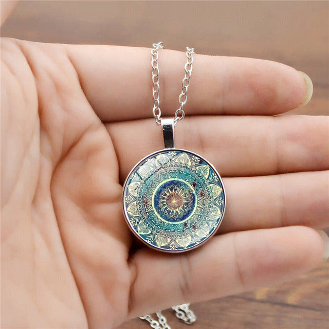 Vintage Ethnic Pendant Necklace