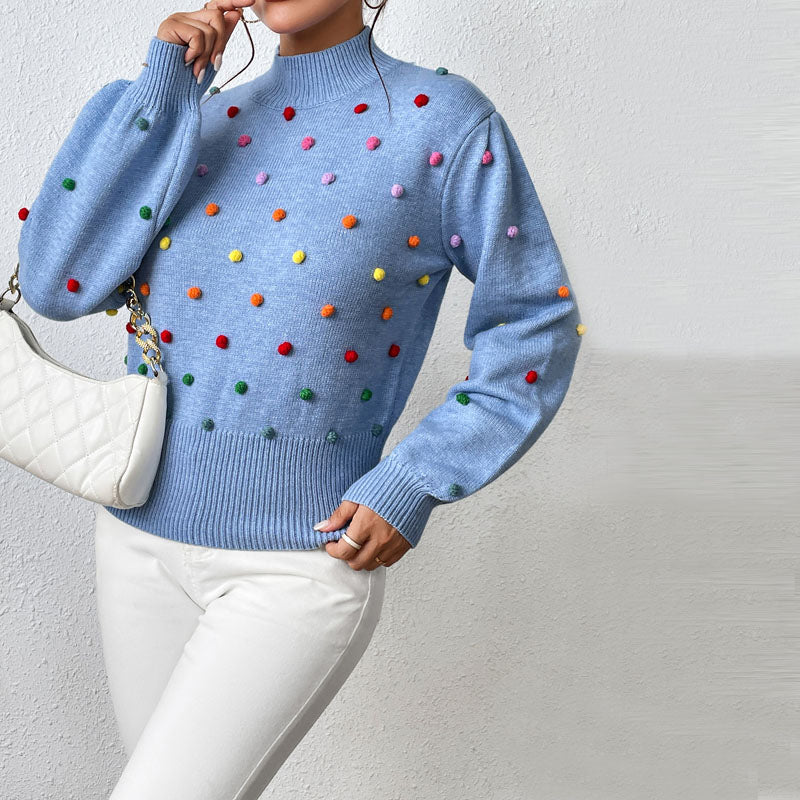 Fashionable Casual Knit Sweater