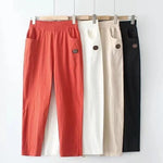 【Cotton And Linen】Comfortable Casual Trousers
