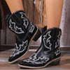 Vintage Embroidered Boots