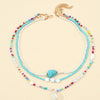 Bohemian Beaded Necklace Set