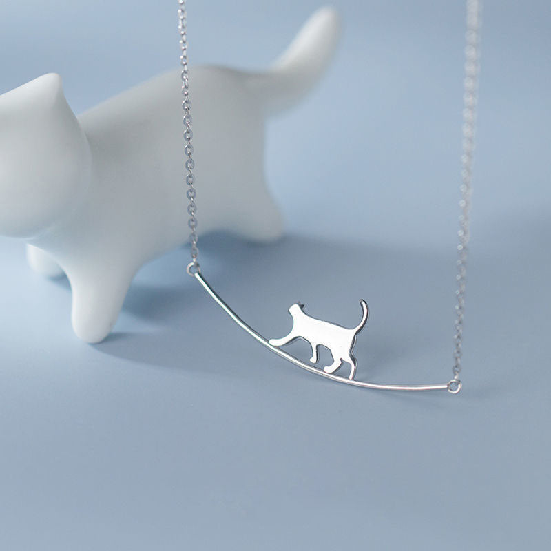 Creative Cat Pendant Necklace
