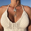 Vintage Starfish Pendant Necklace