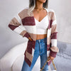 Casual Striped Cardigan