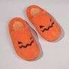 Halloween Pumpkin Plush Slippers