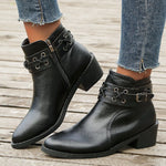 Vintage Pointed Toe Boots