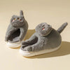 Cartoon Cat Plush Slippers