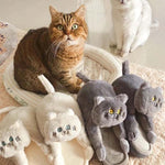 Cartoon Cat Plush Slippers