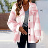 Casual Warm Plaid Coat