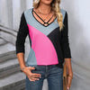 Casual Color Block T-Shirt