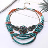 Vintage Ethnic Beaded Necklace