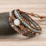 Natural Stone Boho Bracelet