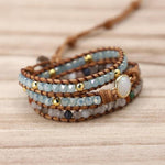 Natural Stone Boho Bracelet