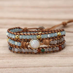 Natural Stone Boho Bracelet