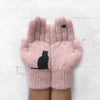 Casual Cartoon Printed Warm Gloves