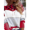 Fashion Patchwork Knitted Sweater