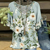 Floral Print Casual Blouse