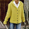 Vintage Hooded Knitted Cardigan