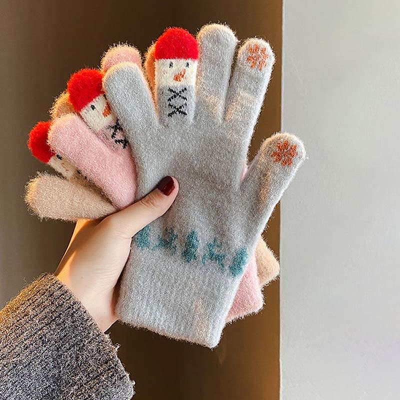 Cartoon Warm Gloves